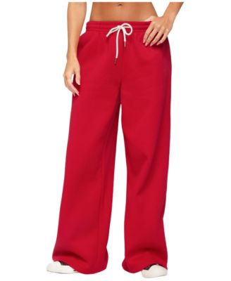 Women's Kamari Low-Rise Wide-Leg Sweatpants