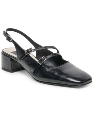 Women's Driah Square Toe Low Block Heel Pumps