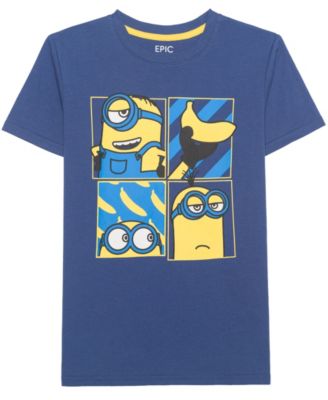 Boys' 5-20 Minion Square Graphic T-Shirt