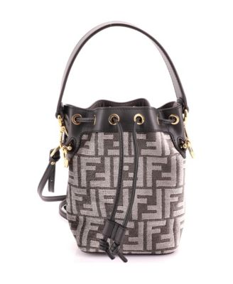 Mini Mon Tresor Bucket Bag Zucca Tapestry