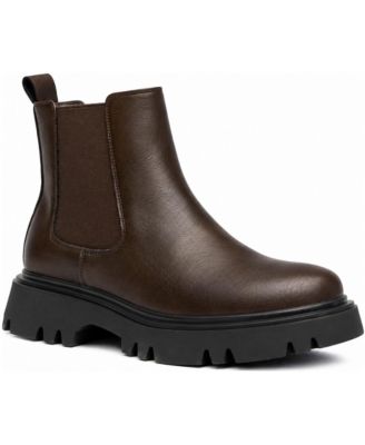 Russ Chelsea Round Toe Platform Boots