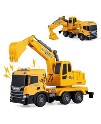 Scania Excavator Truck Toy With Lights and Sounds