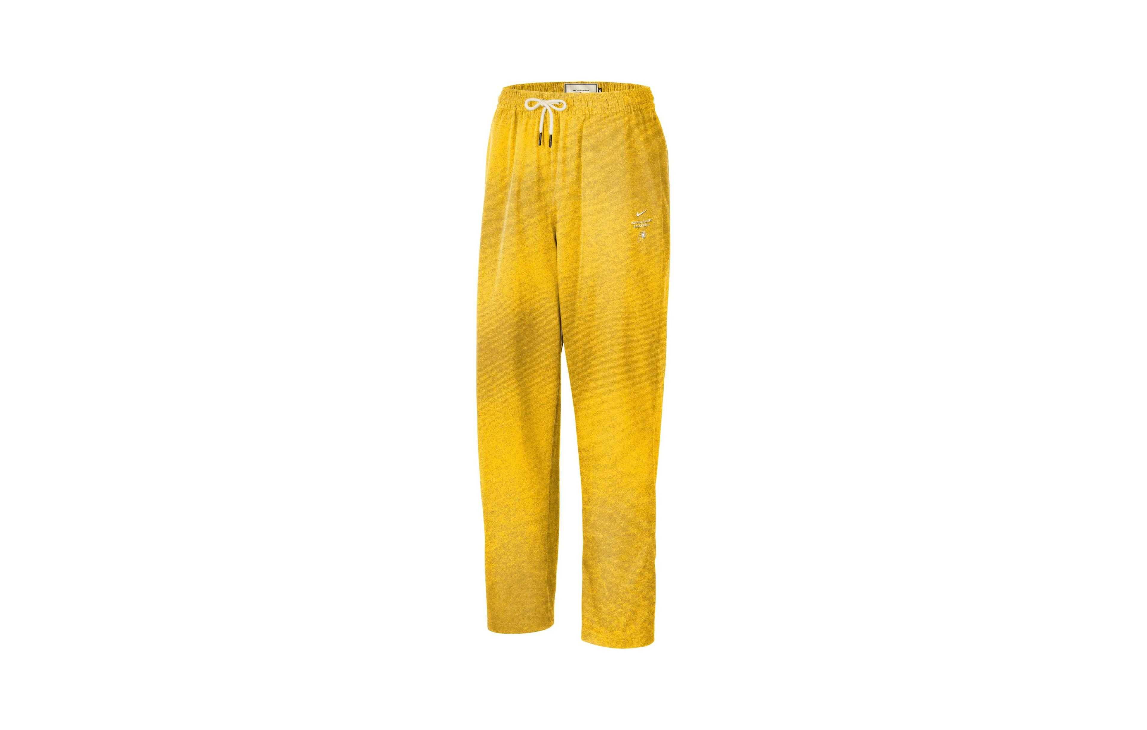 Nike Men's Yellow, Navy Indiana Pacers 2026 Game Theather Loud On Court Anthem Pants