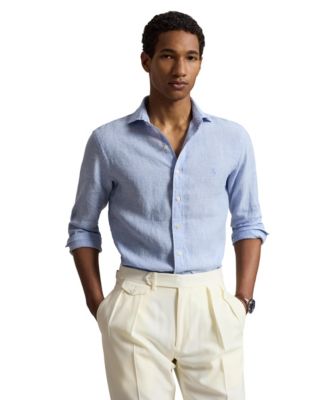 Men's Classic-Fit Linen Shirt	