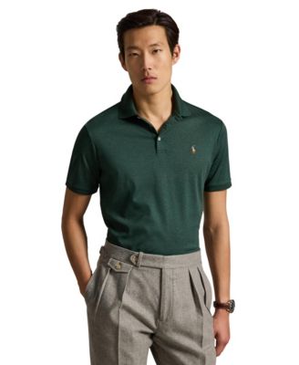 Men's Classic-Fit Soft Cotton Polo Shirt