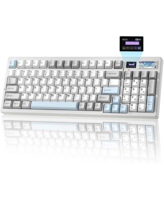 IF99 Wireless Hot-Swappable LCD Display Mechanical Keyboard Compatible with QMK/VIA