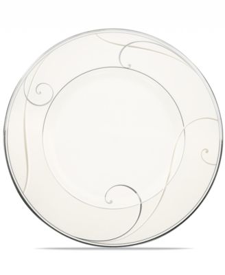 Noritake - "Platinum Wave" Lunch/Dessert Plate, 9"