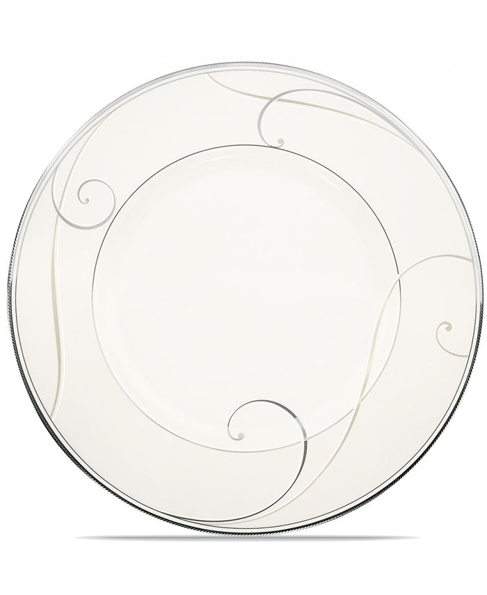 Noritake - "Platinum Wave" Lunch/Dessert Plate, 9"