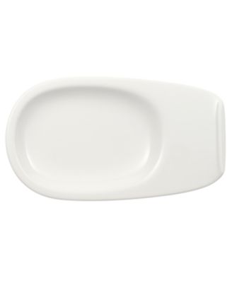 Villeroy & Boch - "Urban Nature" Breakfast Cup Plate/ Bread & Butter Plate, 8 1/4" x 4 3/4"