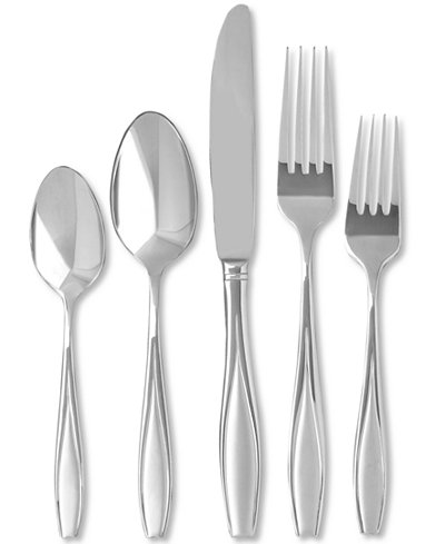 Gorham Tulip Frosted Stainless Flatware Collection