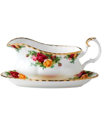 Old Country Roses 6" Gravy Boat Stand