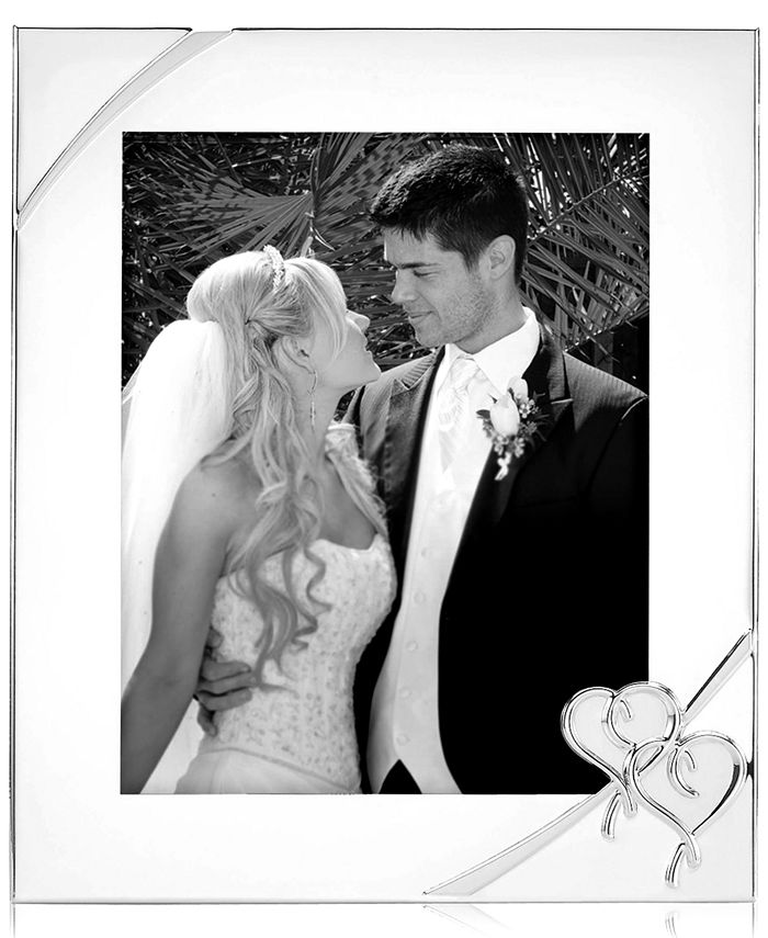 Set Wedding Picture Frame Dark Gray Single Photos Marriage Photo