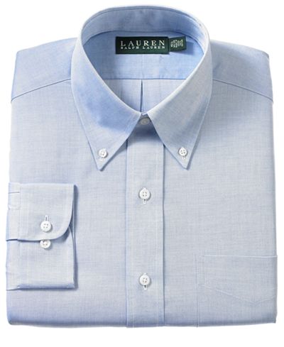 Lauren Ralph Lauren Non-Iron Pinpoint Dress Shirt - Dress Shirts - Men ...