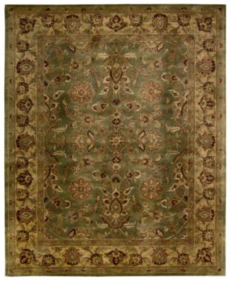 Nourison Home - Area Rug, Jaipur JA12 Green 7' 9" x 9' 9"