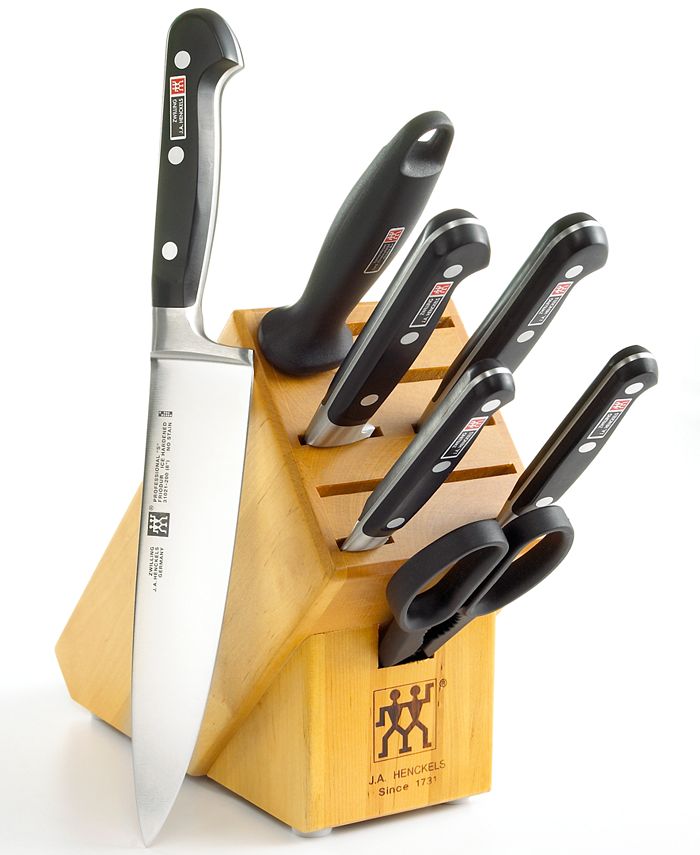 J.A. Henckels Zwilling Twin ProfessionalS 8Piece Cutlery Set Macy's