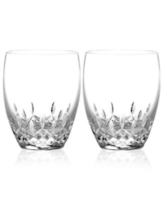 Waterford - Drinkware, Set of 2 Lismore Essence Double Old-Fashioned Glasses