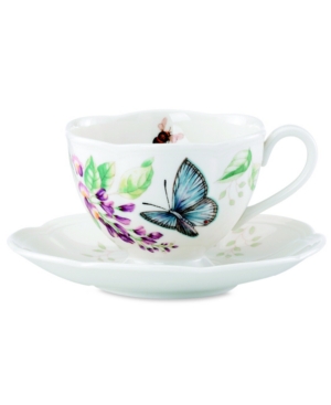 Lenox Butterfly Meadow Butterfly Cup and Saucer Set