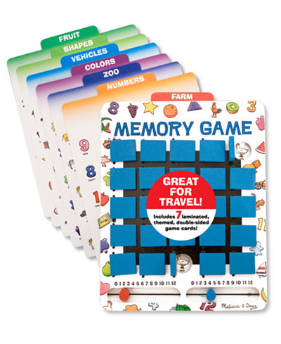 Melissa and Doug Toy, Flip to Win Memory Game