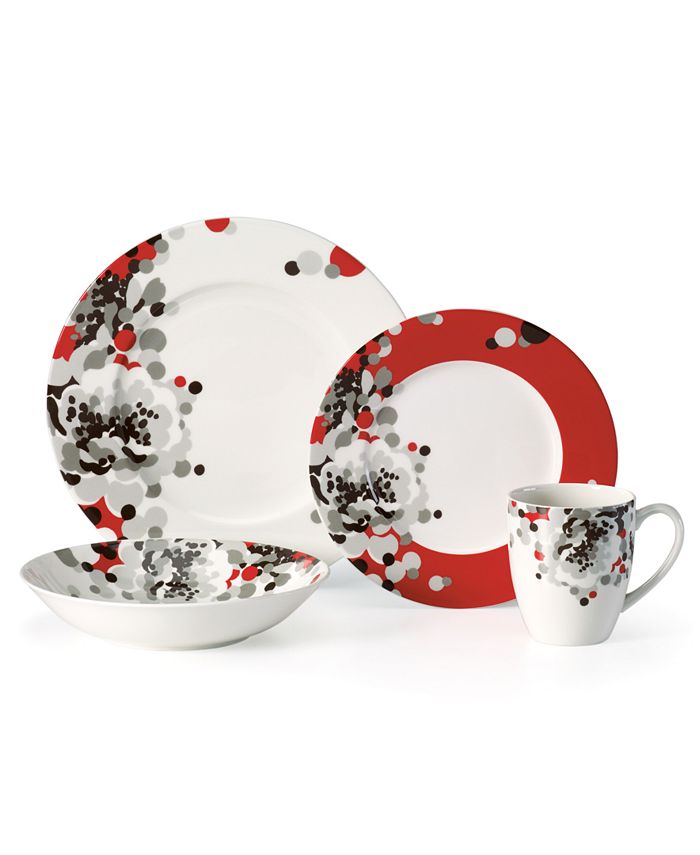 Mikasa Dinnerware Floral Confetti 4 Piece Place Setting Macy s