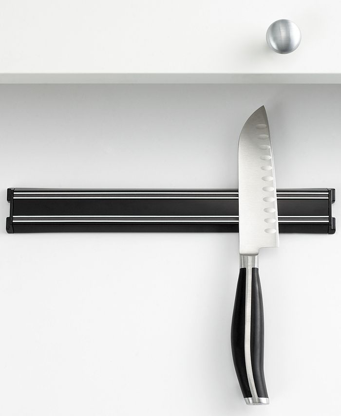 Magnetic Knife Rack - Silver Stainless Steel