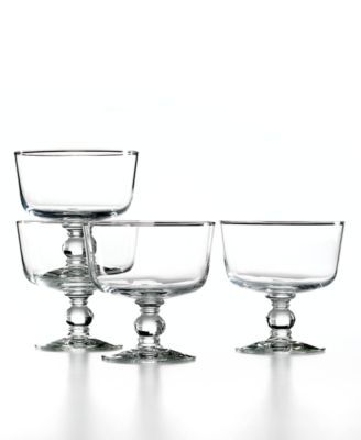 The Cellar - Glassware, Set of 4 Selene Dessert Bowls