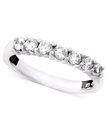 Macy's - Seven Diamond Band Ring in 14k Gold (1/2 ct. t.w.)