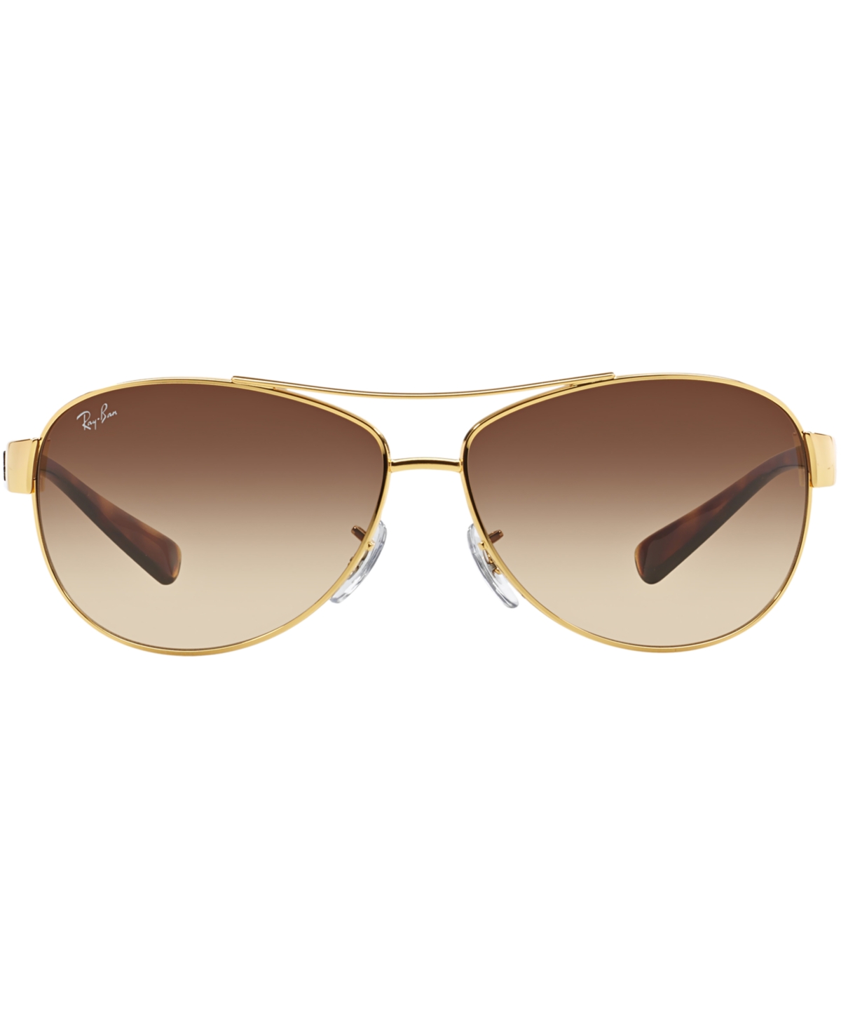 Ray Ban Rb3386 Sunglasses Tortoise Frame Brown Lenses 67-13 In Gold,brown Gradient