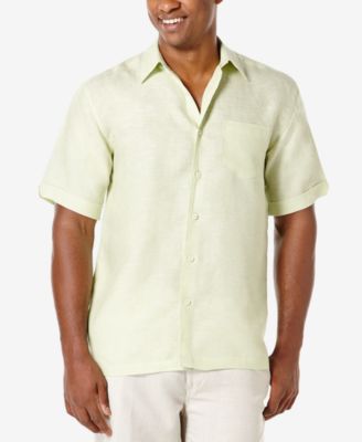 100% Linen Short-Sleeve Shirt 