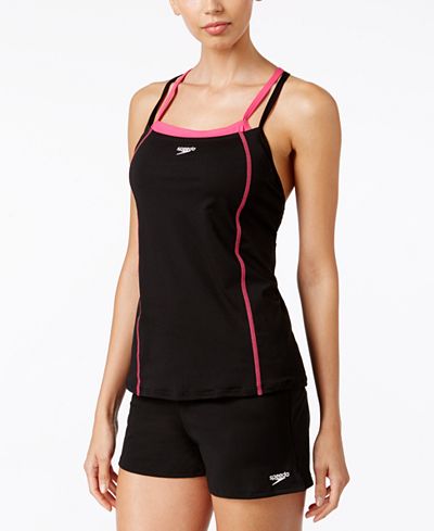 Speedo Endurance Active Tankini Top & Board Shorts