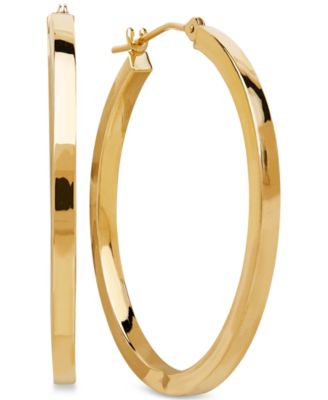 Macy's Hoop Earrings 14k Gold Earrings - Macy's