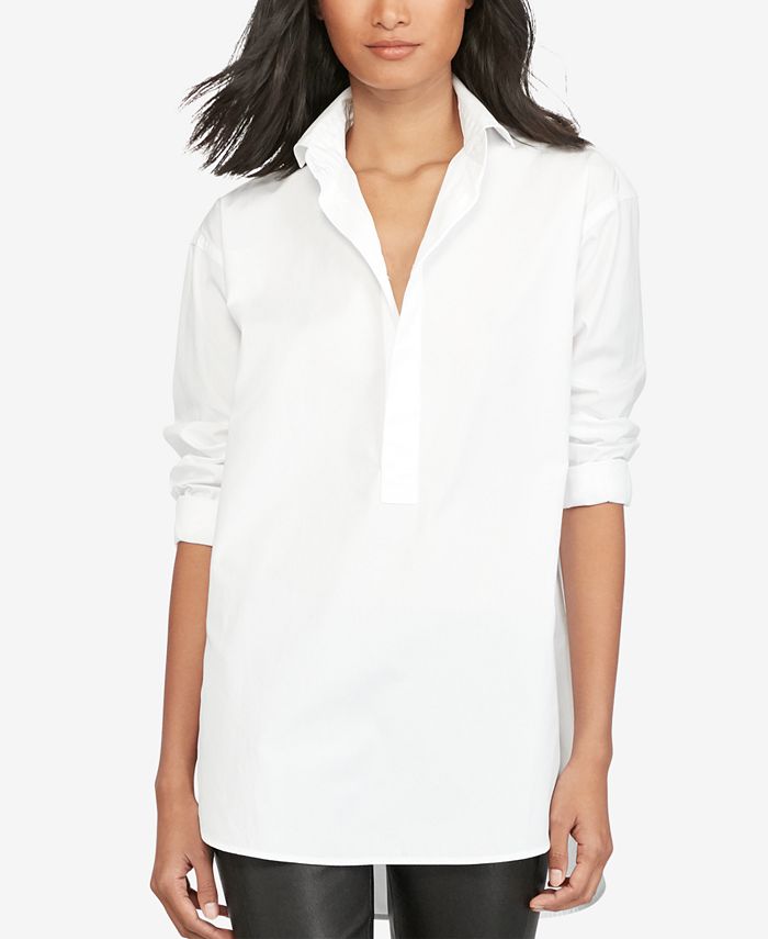 Polo Ralph Lauren Broadcloth Shirt - Macy's