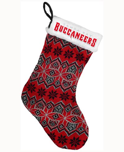 Forever Collectibles Tampa Bay Buccaneers Ugly Sweater Knit Team Stocking