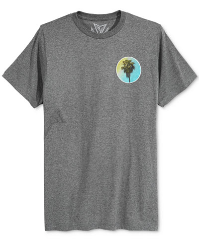 Univibe Men's Palm Tree Graphic-Print T-Shirt