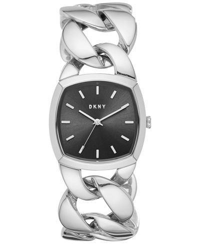 DKNY Women's Chanin Stainless Steel Chain Bracelet Watch 32mm NY2566