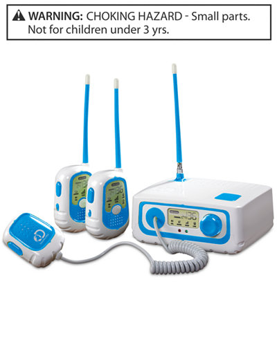 Discovery Kids 3-Way Walkie Talkie with Base Station