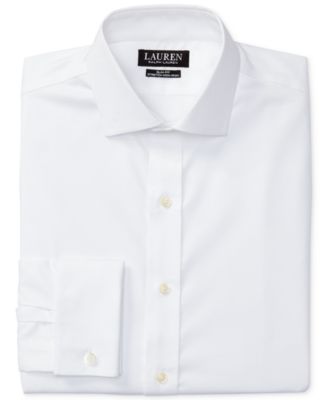 Lauren Ralph Lauren - Men's Warren Slim-Fit Non-Iron French Cuff Dress Shirt