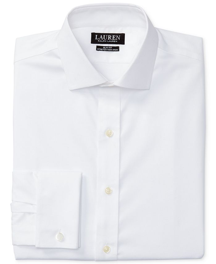 Ralph lauren slim fit non iron dress shirt new arrivals