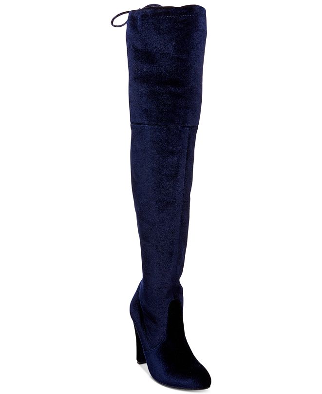 steve madden over the knee heel boots