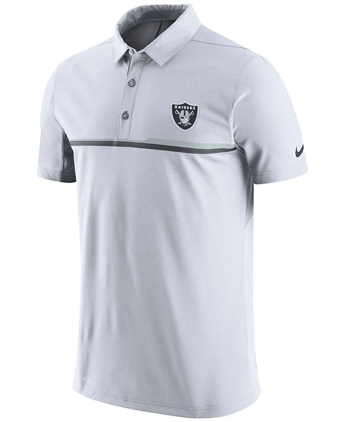 Nike Men's Oakland Raiders Elite Polo Shirt - Macy's
