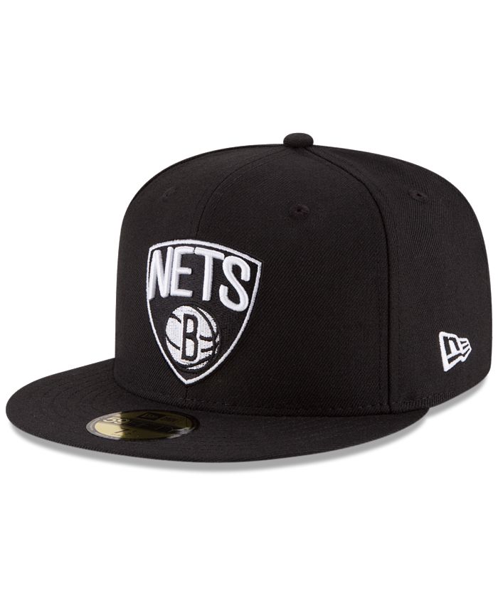 New Era Brooklyn Nets Solid Team 59FIFTY Cap - Macy's