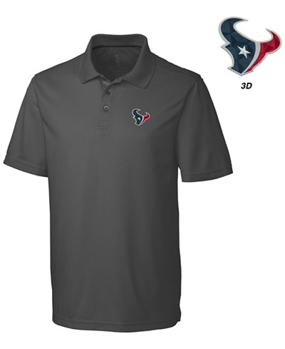 Cutter & Buck Men's Houston Texans 3D Emblem Fairwood Polo Shirt