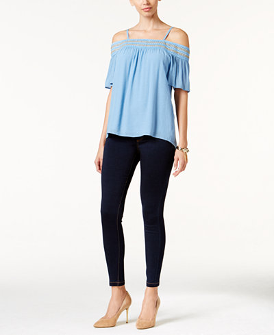 Thalia Sodi Off-The-Shoulder Top & Jeggings, Only at Macy's