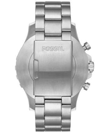 Fossil Q Men s Nate Stainless Steel Bracelet Hybrid Smart Watch