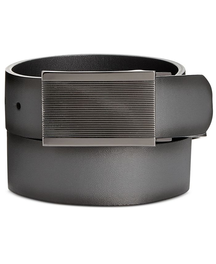 Alfani Men's Cut-Edge Reversible Belt, Created for Macy's - Macy's