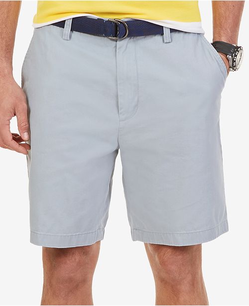 Nautica Men's Big & Tall 10" Flat Front Deck Shorts & Reviews Shorts