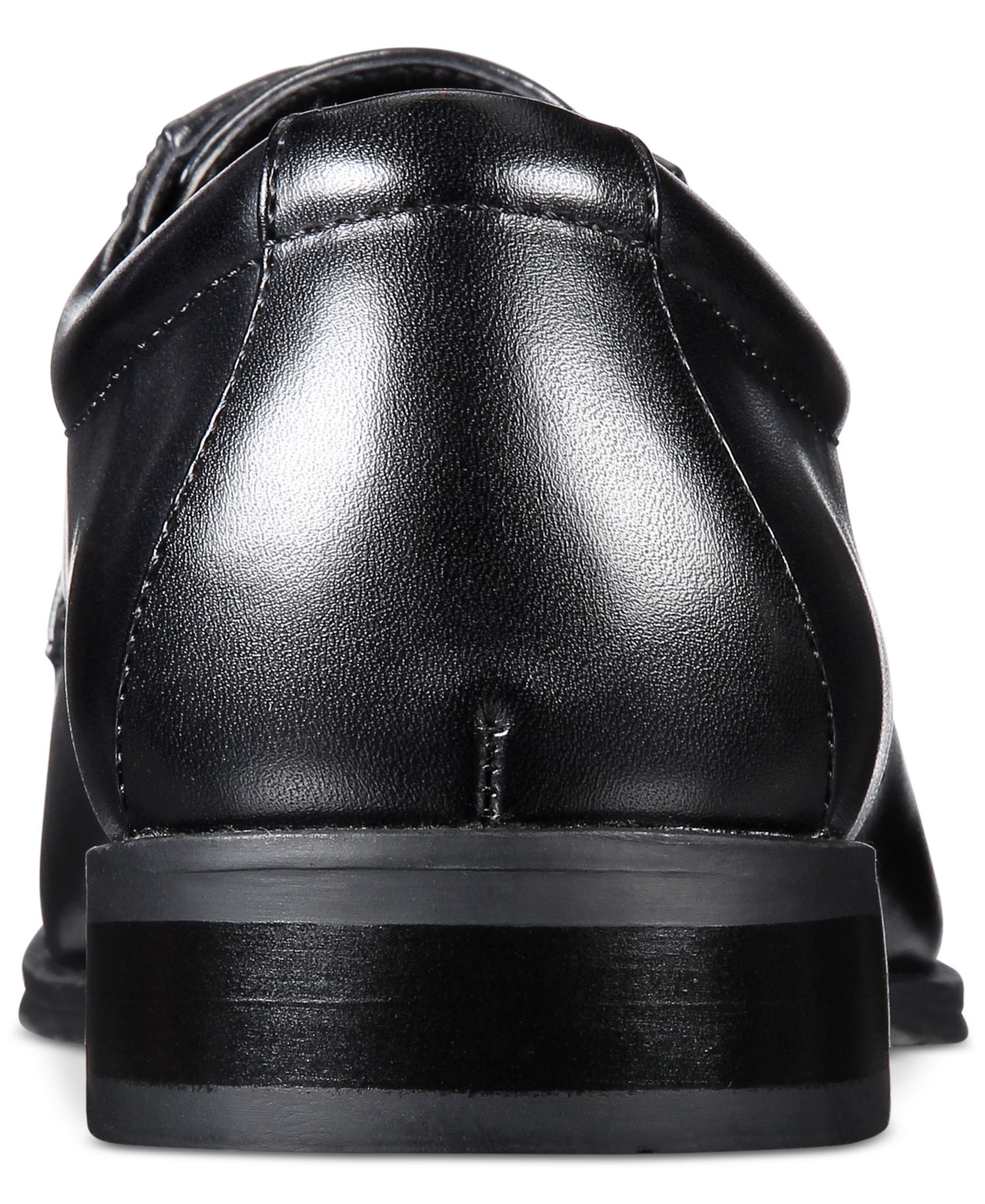 Обувь Alfani Men's Andrew Plain-Toe Dress Shoes, цвет: Чёрный — фото 3
