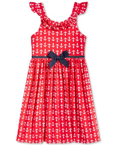 Good Lad Anchor Dress, Little Girls (2-6X)