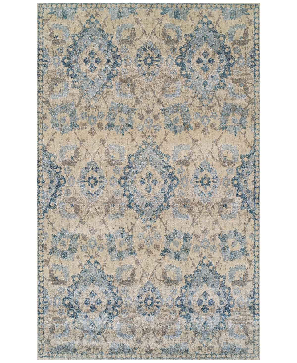 D Style Traveler Abbey 5'3in x 7'7in Area Rug - Linen