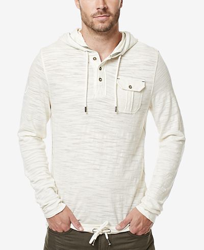 Buffalo David Bitton Men's Kifaro Burnout Hoodie