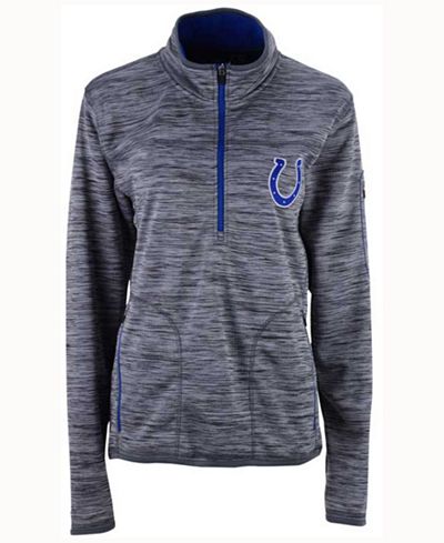 G-III Sports Men's Indianapolis Colts Fast Pace Quarter-Zip Pullover